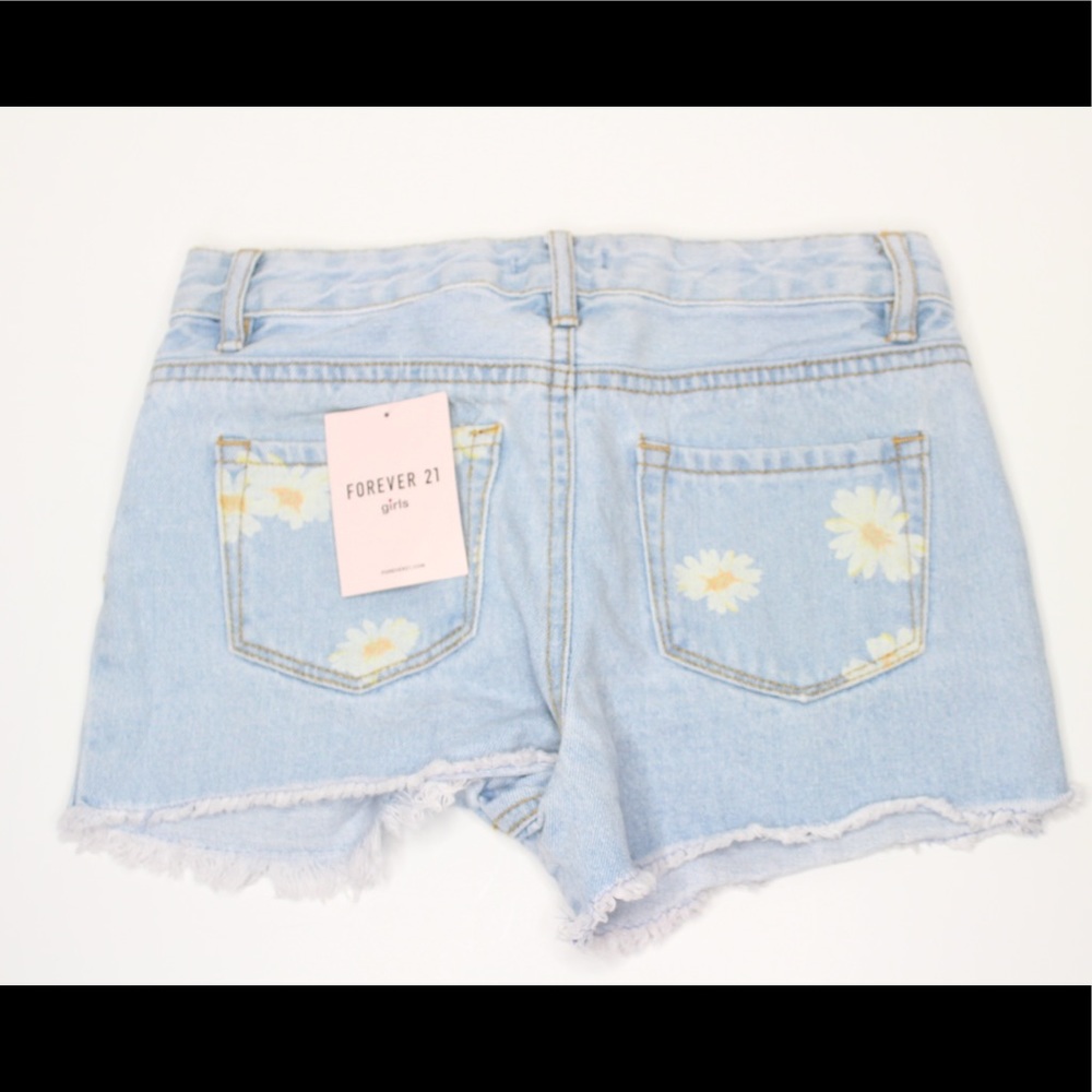 Forever21 girl jean shorts girl size 9/10